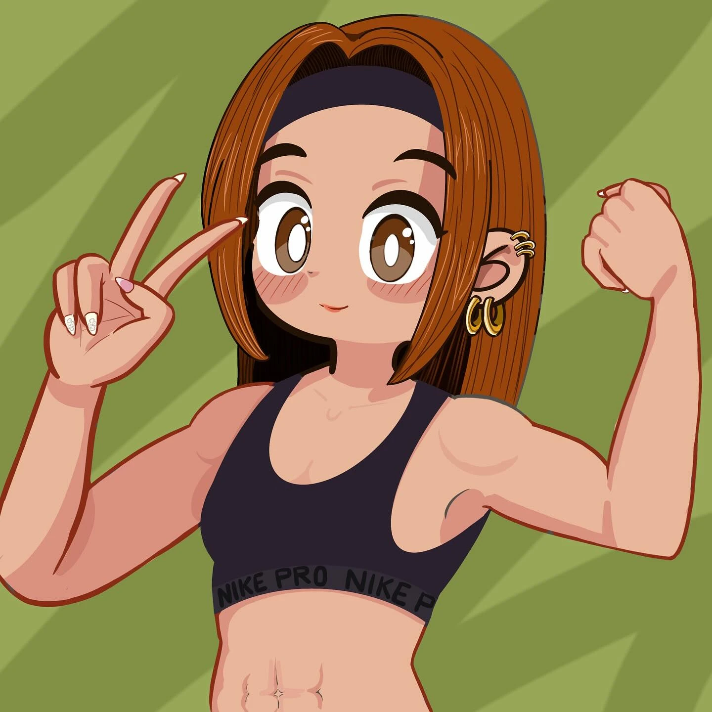 Chica calistenia