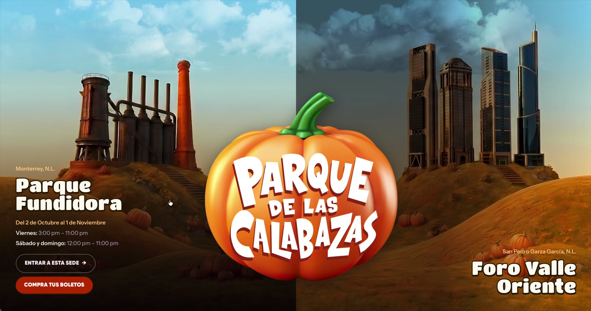 Recorrido por el sitio con microanimaciones y multimedia original